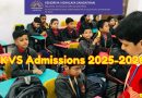 KVS Admission 2025-26