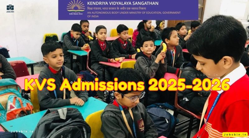 KVS Admission 2025-26