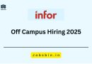 Infor Off Campus Hiring