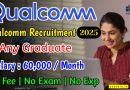 Qualcomm Recruitment 2025 | Freshers