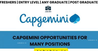 Capgemini Off Campus 2025 Recruitment Drive 2025 | Apply Now