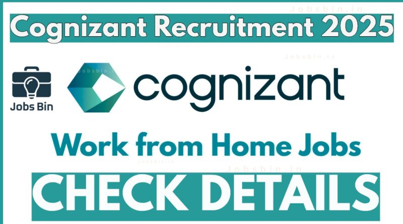 Cognizant Recruitment 2025 | Apply Now