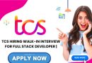 TCS Full Stack Developer 2025 | Apply Now