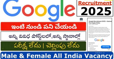 Google రిక్రూట్‌మెంట్ 2025 | ఫ్రెషర్స్ కోసం | Google Recruitment 2025 for 2025, 2024, 2023 Batch Freshers