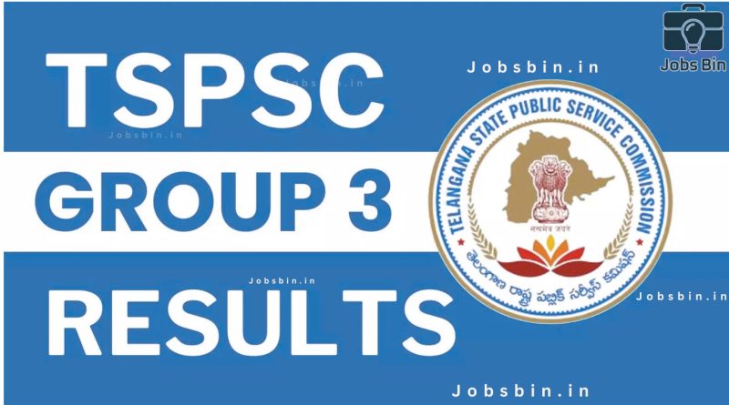 TSPSC గ్రూప్ 3 ఫలితం 2025