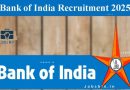 Bank of India Recruitment 2025 | Apply Now