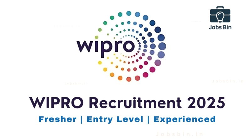 Wipro Jobs Notification 2025