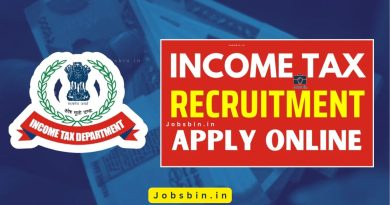 Income Tax Department Recruitment 2025 | Apply Now