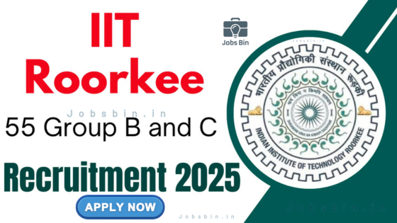 IT Roorkee Group B, C Jobs Notification 2025