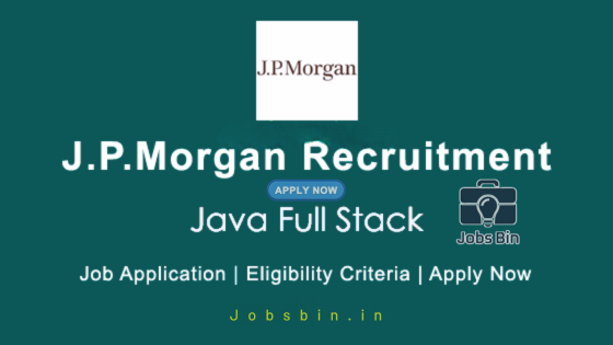 JP Morgan Software Engineer Java Full Stack Developer Apply Now 2025